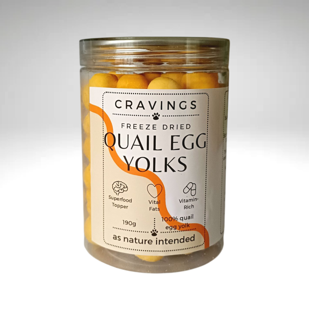 Freeze Dried Quail Egg Yolks 190g