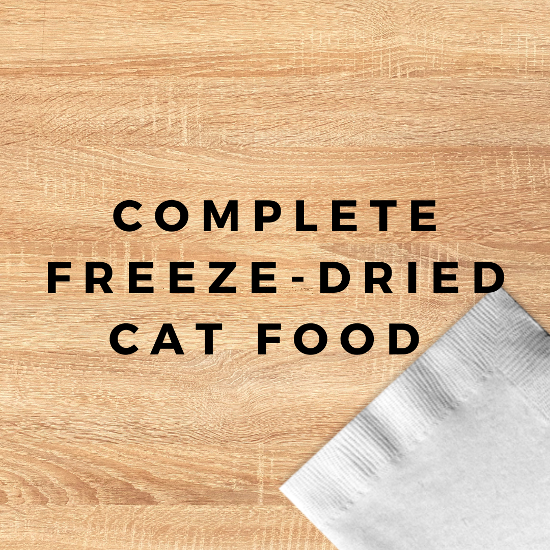 Complete Freeze-Dried Cat Food