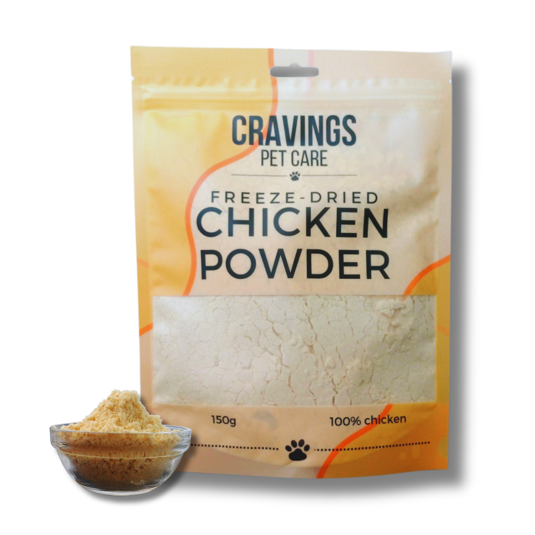 Cravings Pet Care Chicken Bundle | Freeze-Dried Food Toppers & Treats for Cats & Dogs | 700g