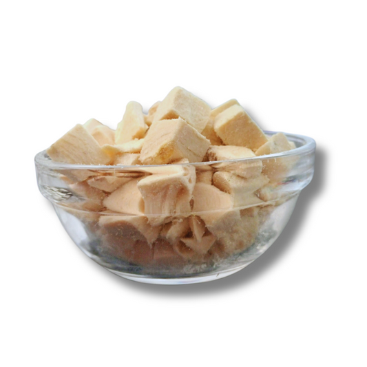 Cravings Pet Care Chicken Cubes Treat | Freeze-Dried Food Topper Treat for Cats & Dogs | 100% Chicken | 100g
