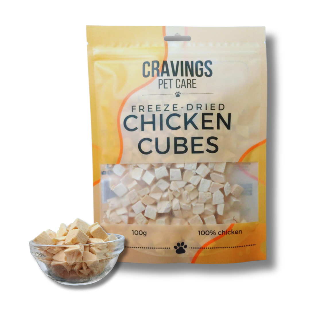 Cravings Pet Care Chicken Bundle | Freeze-Dried Food Toppers & Treats for Cats & Dogs | 700g