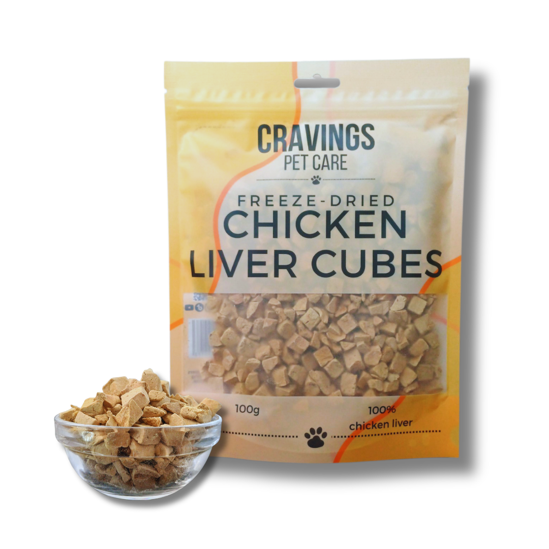 Cravings Pet Care Chicken Bundle | Freeze-Dried Food Toppers & Treats for Cats & Dogs | 700g