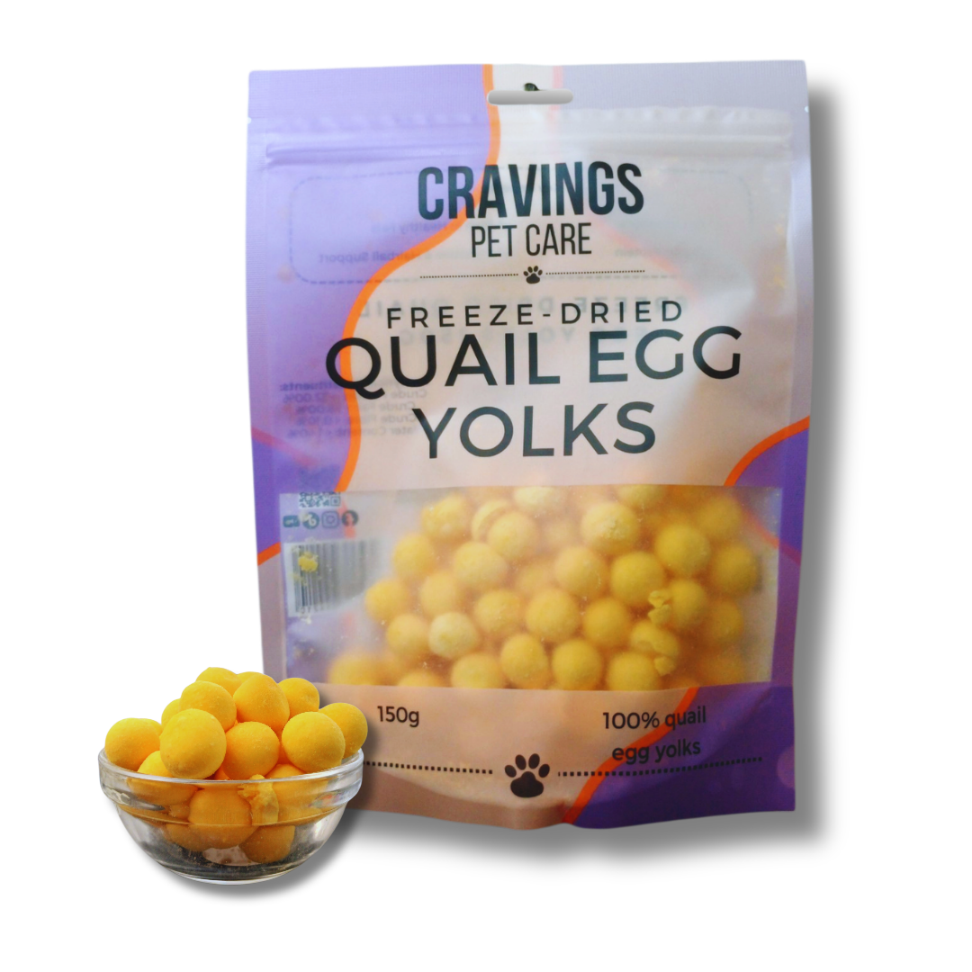 Cravings Pet Care Egg & Dairy Bundle | Freeze-Dried Food Toppers & Treats for Cats & Dogs | 550g