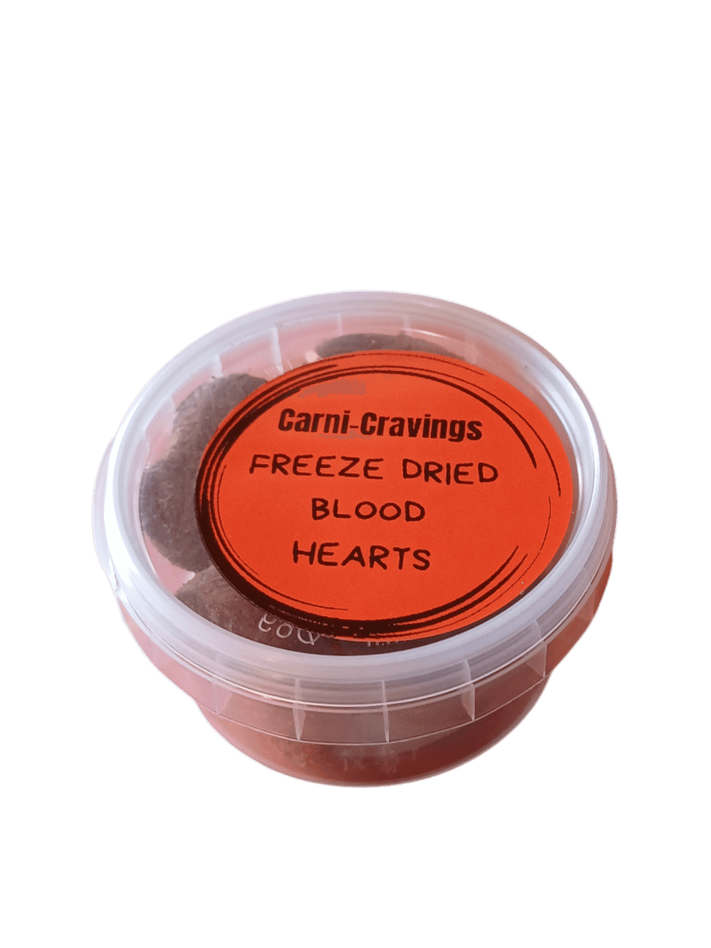 Freeze Dried Blood Hearts | Carni-Cravings