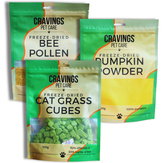 Cravings Pet Care Garden Bundle | Freeze-Dried Food Toppers & Treats for Cats & Dogs | 500g - Cravings Pet Care