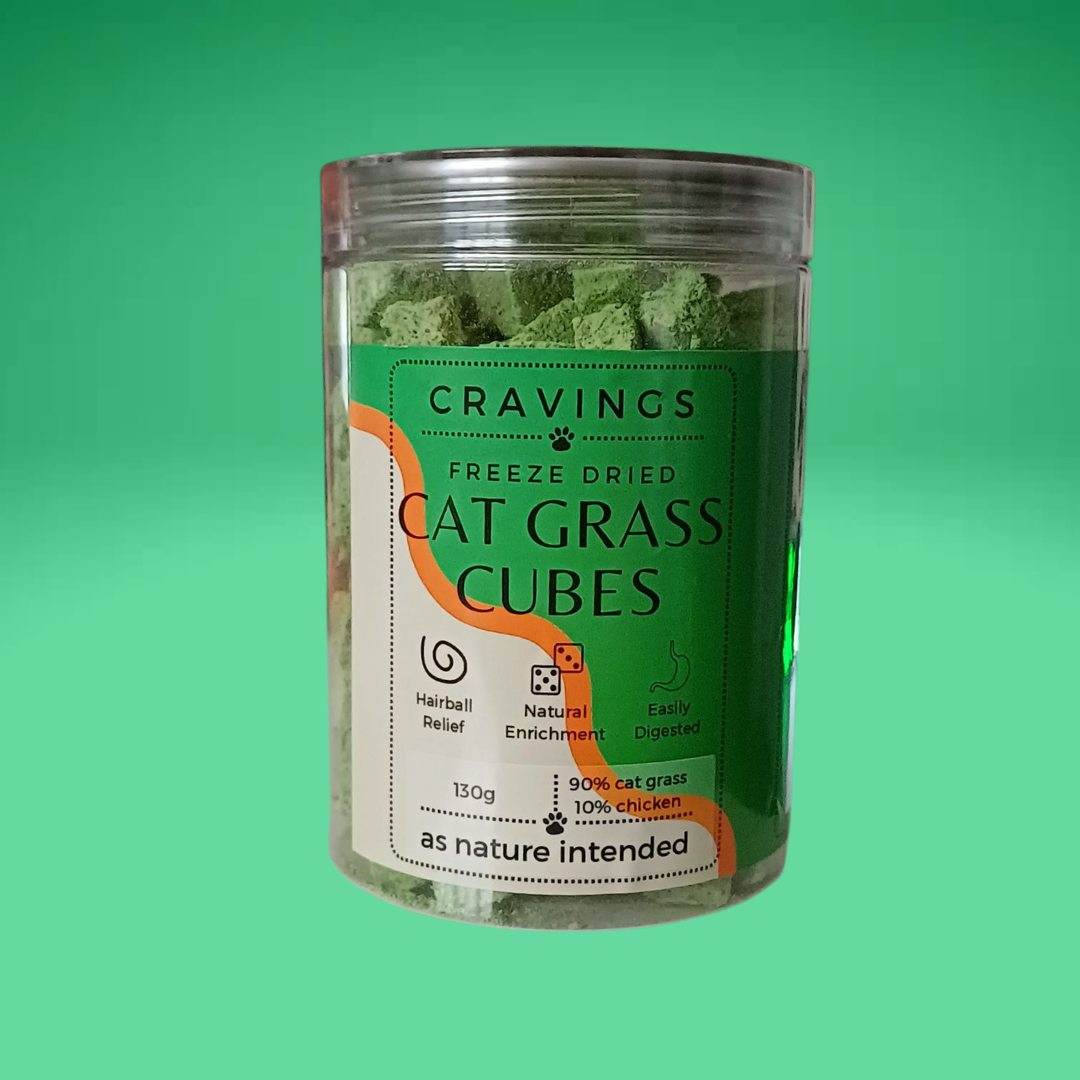 Freeze Dried Cat Grass Cubes 130g